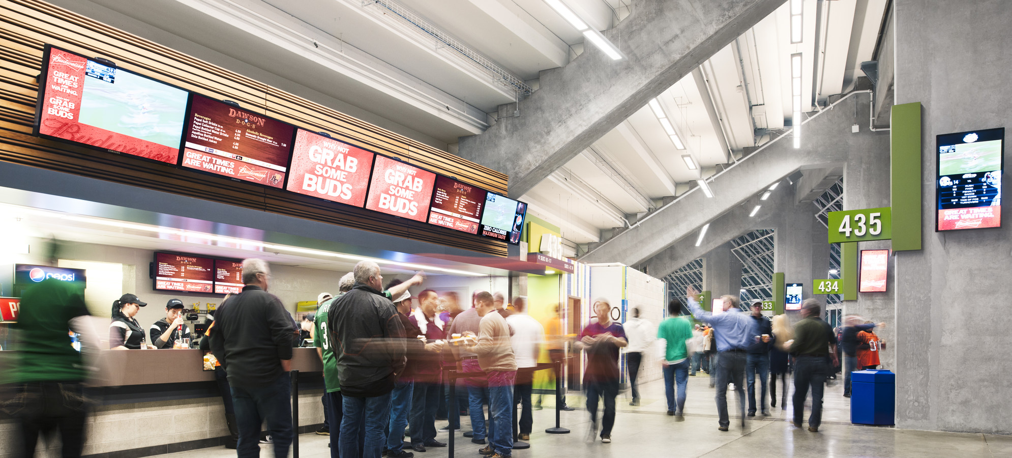 Food and beverage BC Place